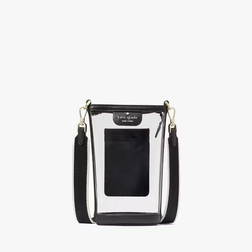 Kate Spade Transparent Bag with Black Accents